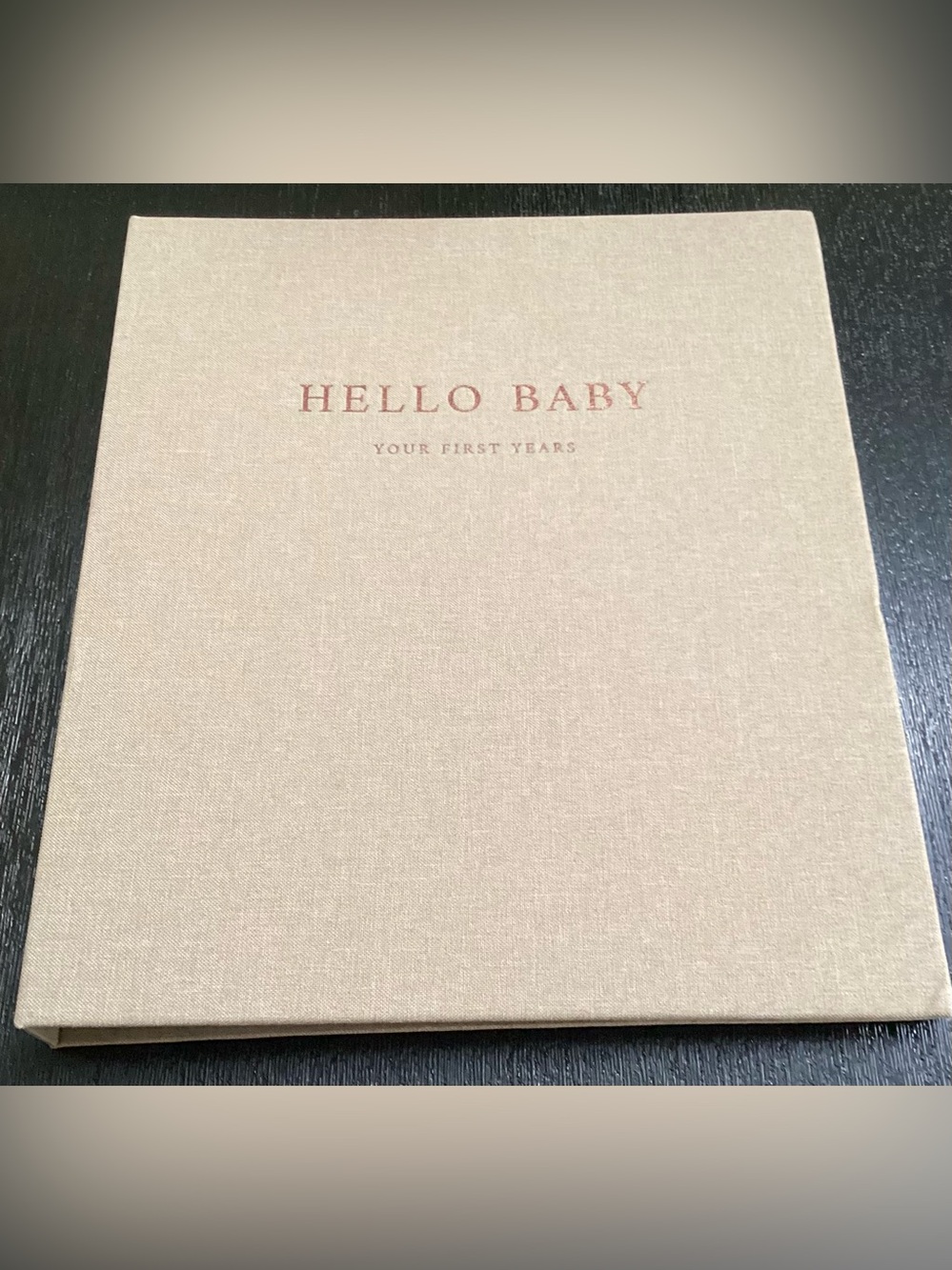 Peachy Baby’s First Years Memory Book Fleur Brand New